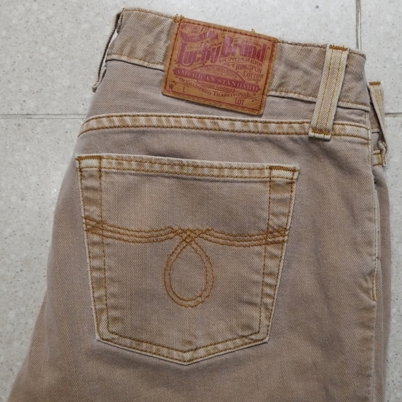 Lucky Brand Light Brown Lola Straight Leg Jeans - Picture 2 of 8